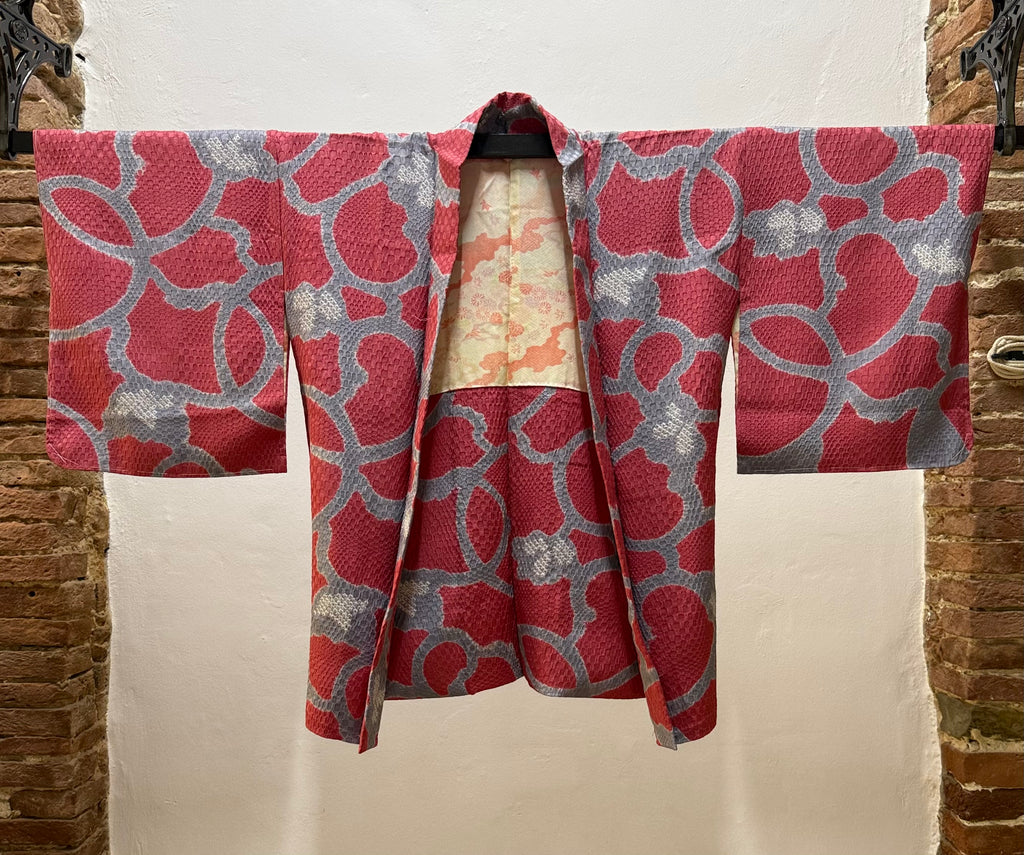 Reversibile bordeaux e grigio