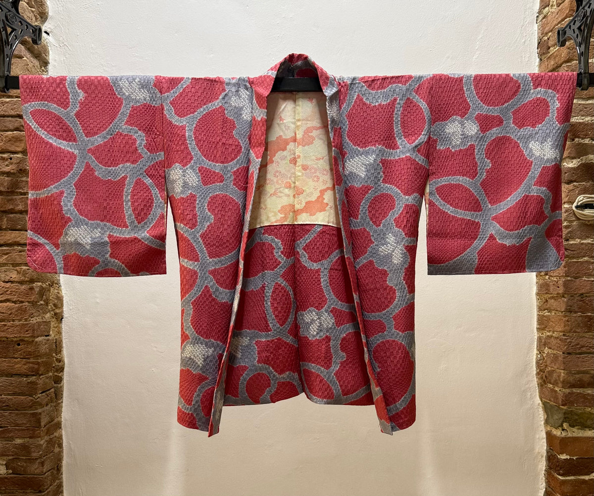 Reversibile bordeaux e grigio