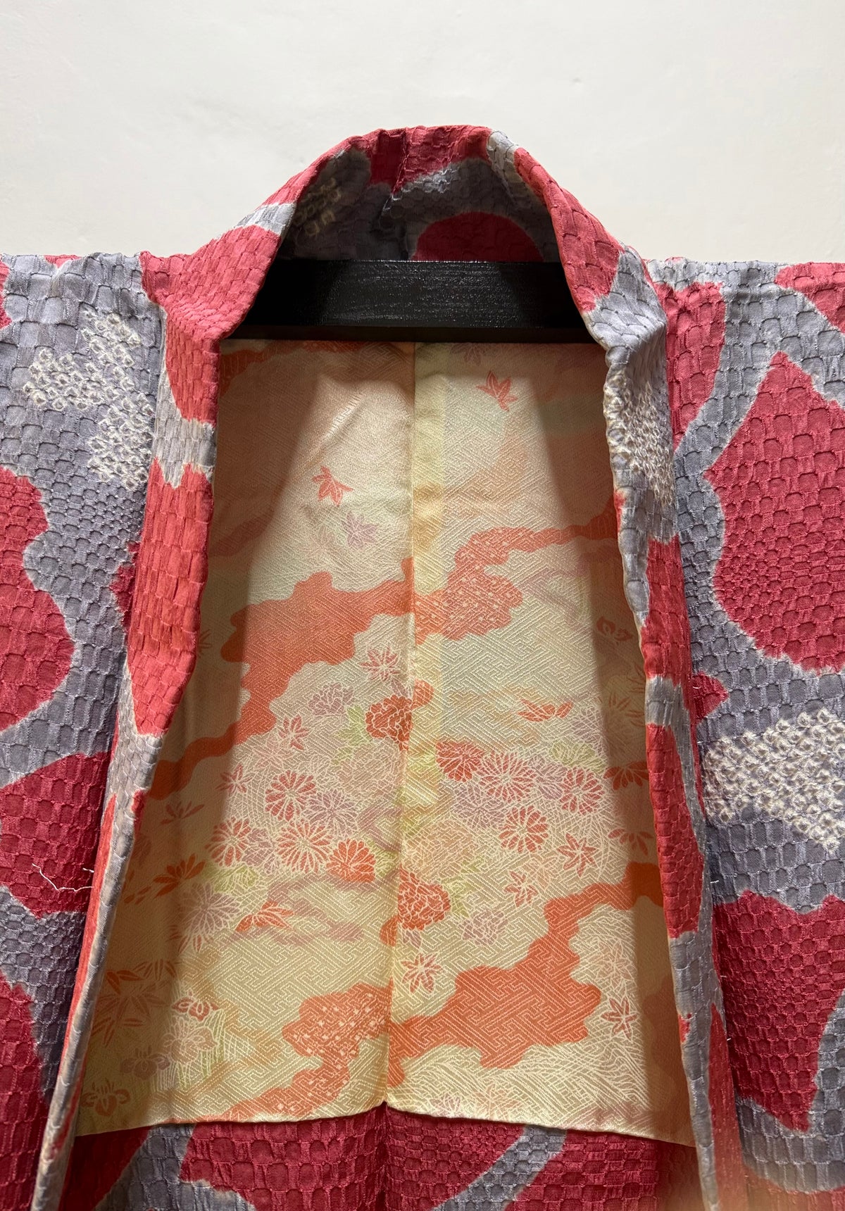 Reversibile bordeaux e grigio