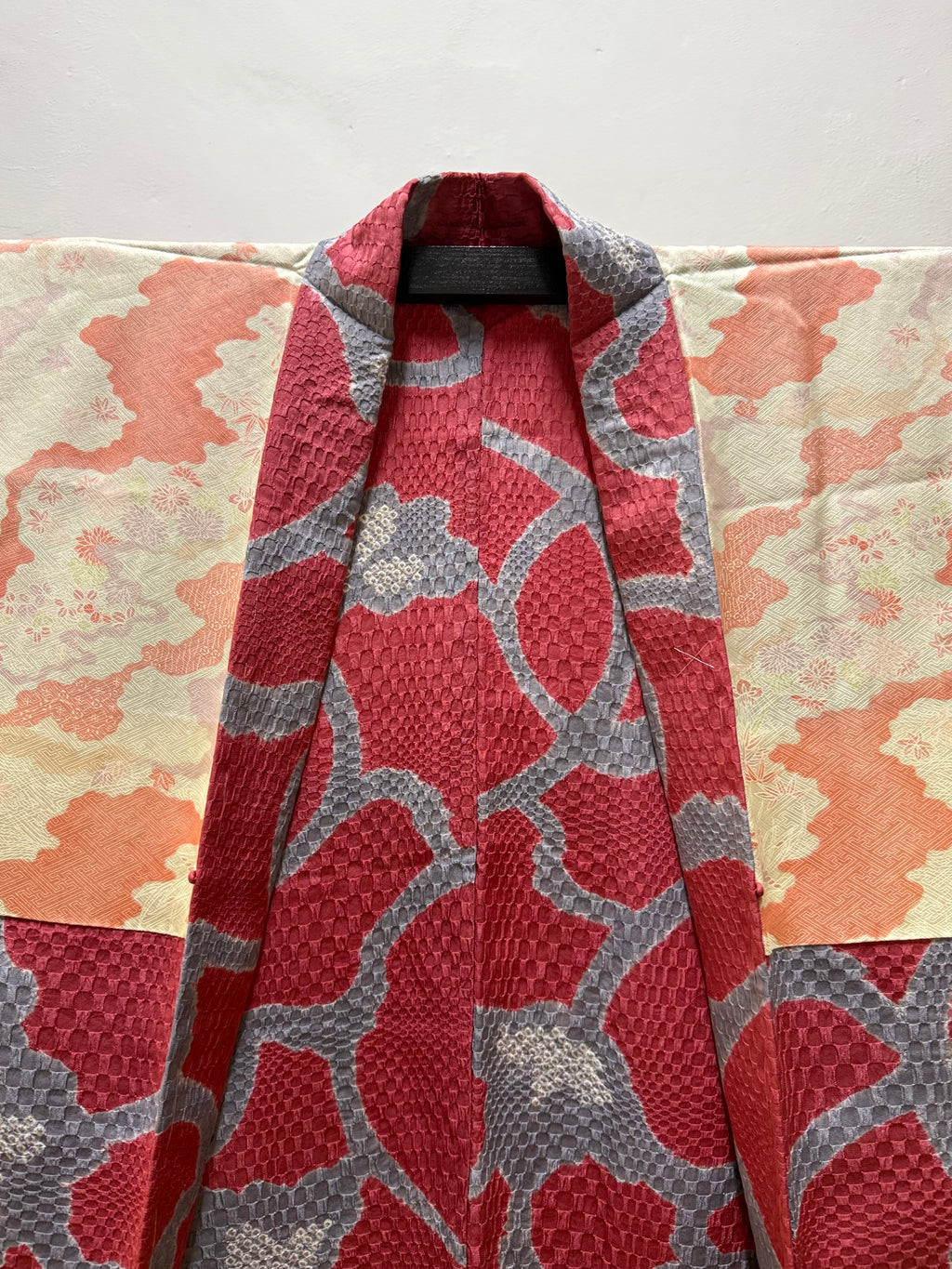 Reversibile bordeaux e grigio