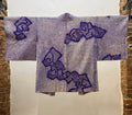 Shibori viola reversibile
