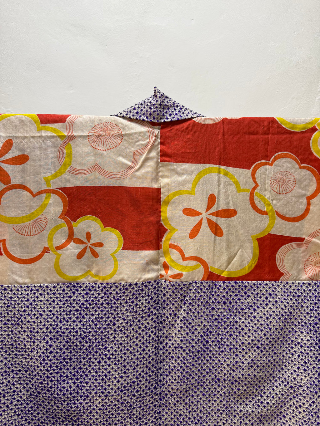 Shibori viola reversibile