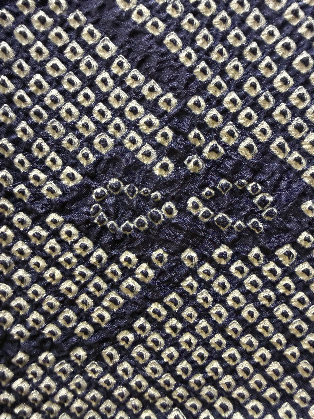 Blu shibori