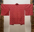 Esagono rosso shibori