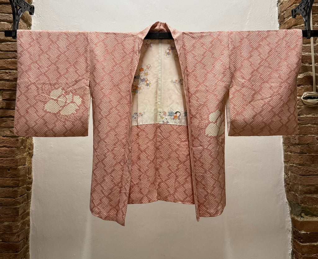 Shibori rosa rosa