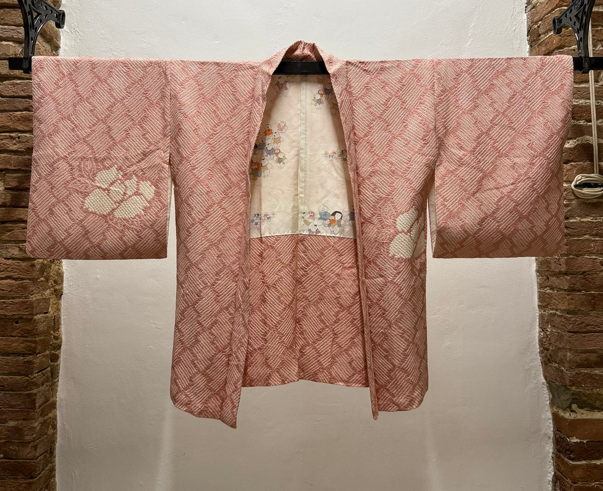 Shibori rosa rosa