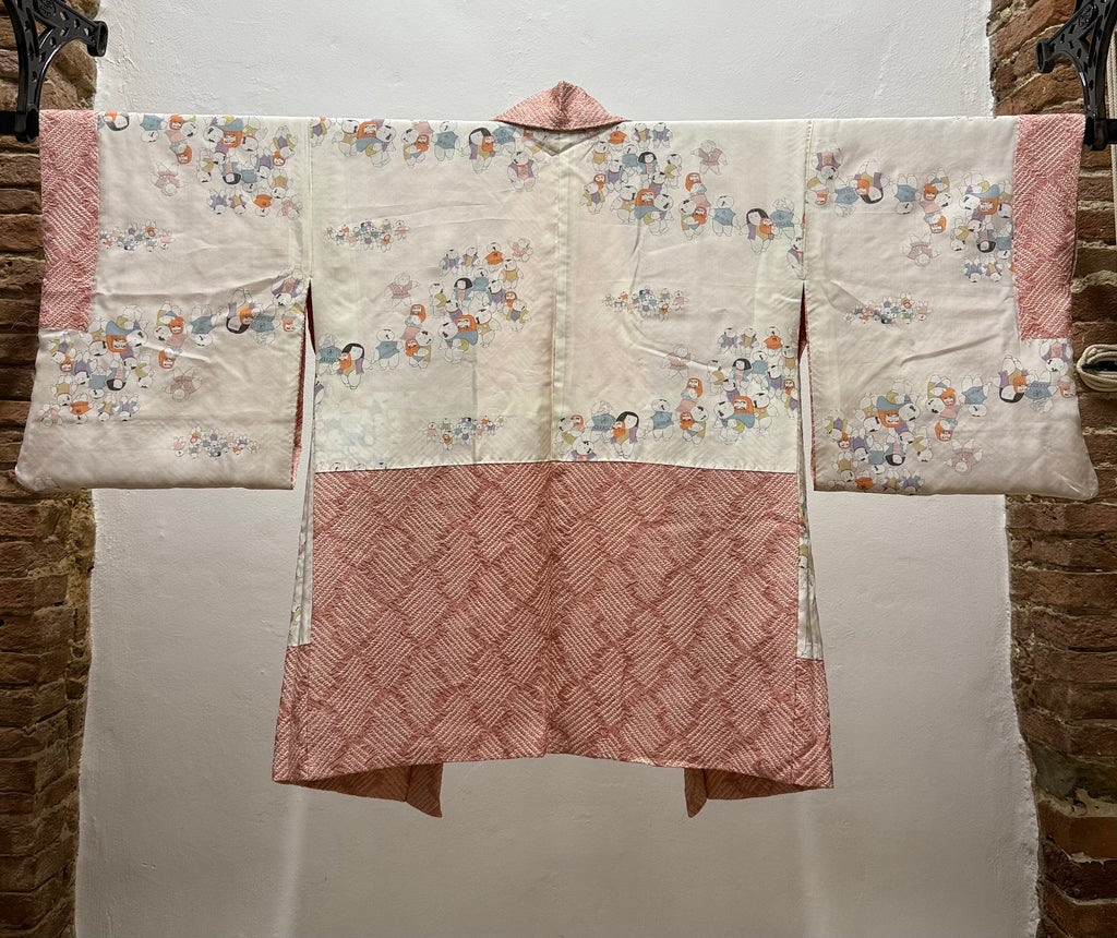 Shibori rosa rosa