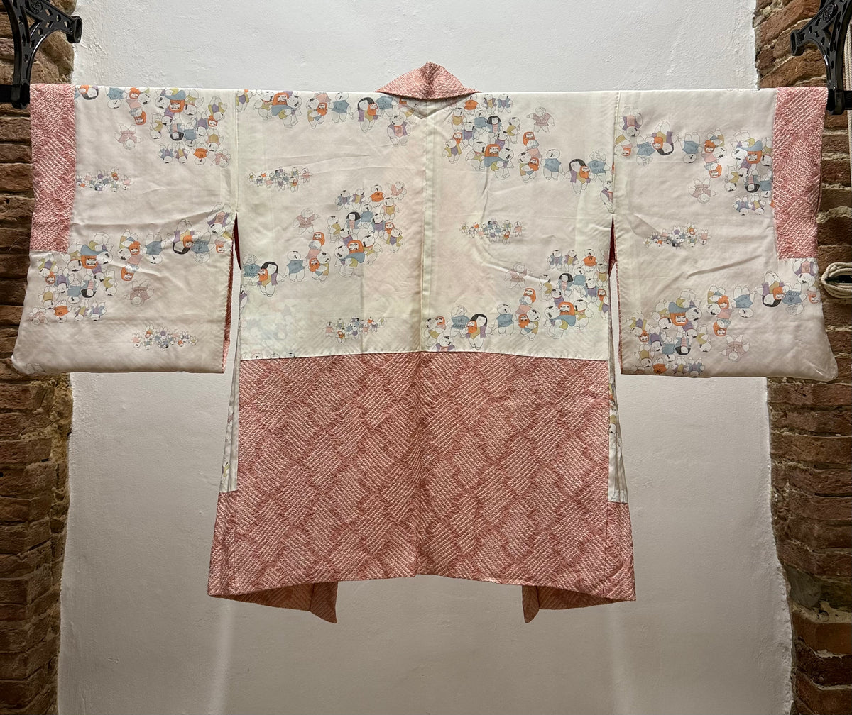 Shibori rosa rosa