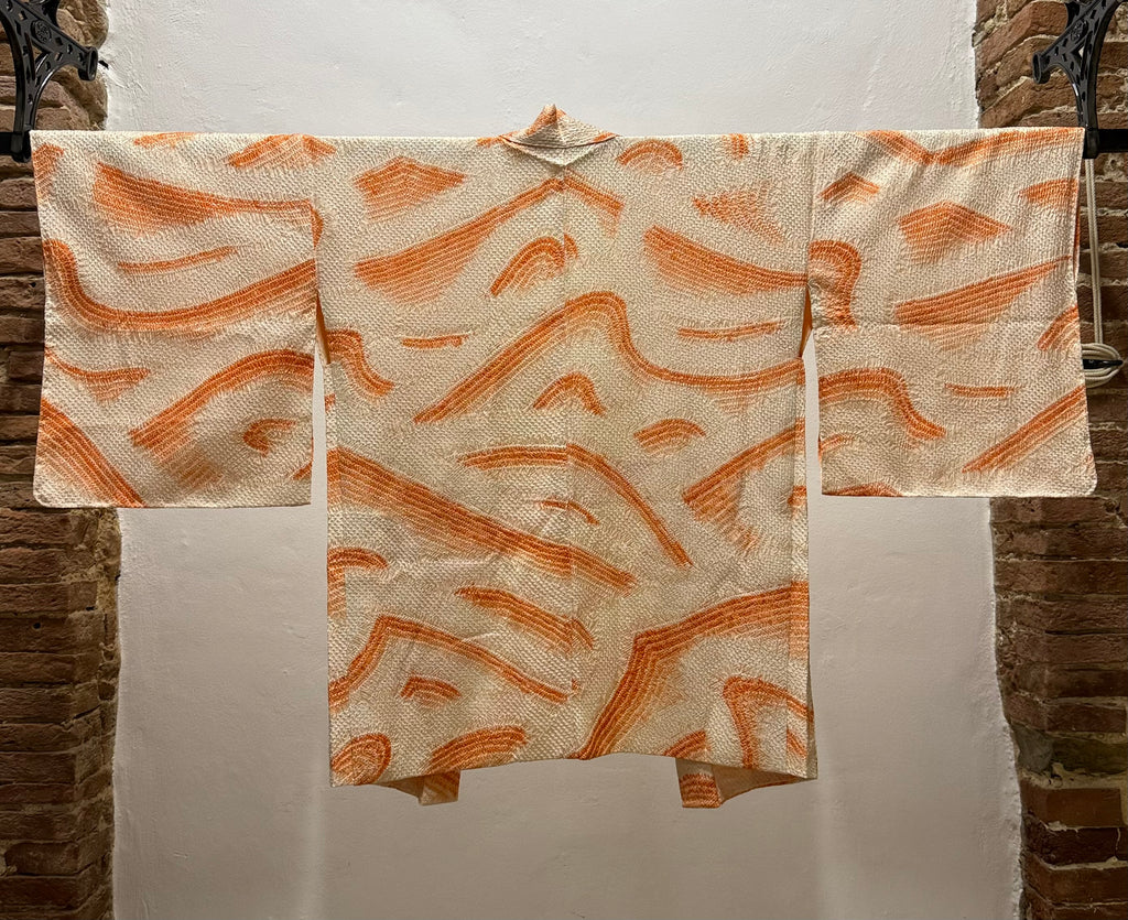Shibori di montagna arancione
