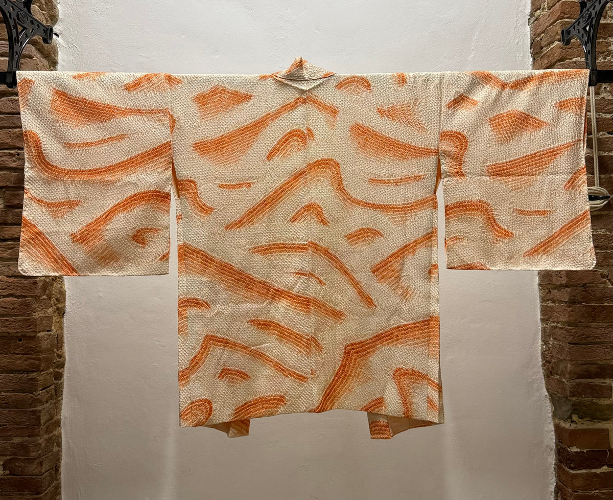 Shibori di montagna arancione