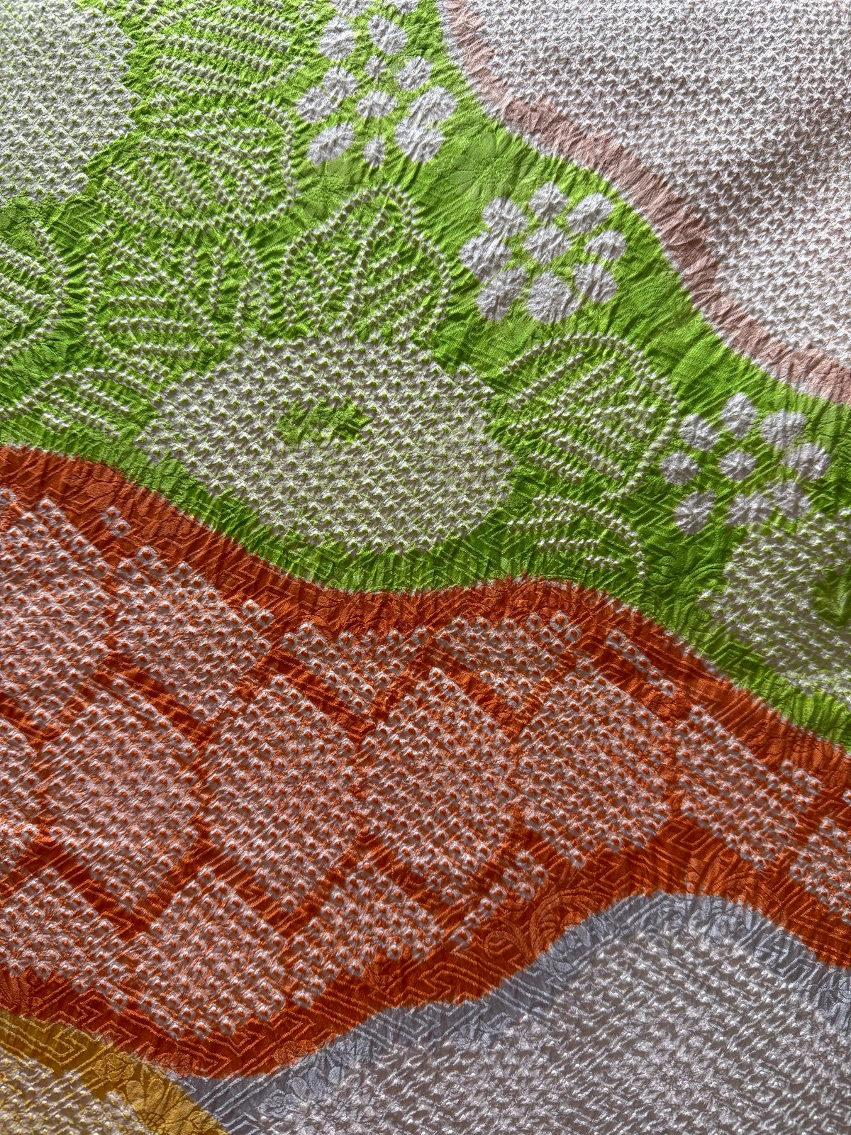 Shibori multicolore