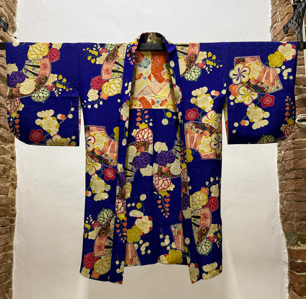 Ventagli viola vintage reversibili
