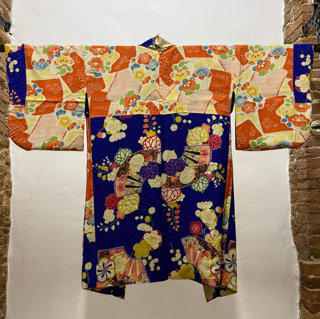 Ventagli viola vintage reversibili